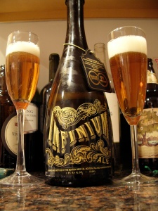 Infinium Ale by the Boston Brewing Co and Weihenstephan Brauerei